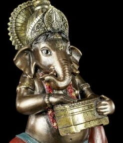 Kleine Ganesha Figur Musizierend Mit Harmonium -Figurenmodell Geschäft Ganesha Figur Hindu Gottheit 857147708e11a7 1280x1280