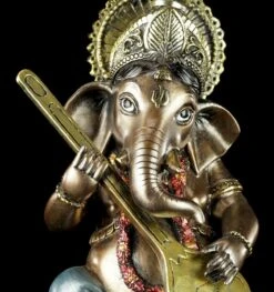 Kleine Ganesha Figur Musizierend Mit Sitar -Figurenmodell Geschäft Ganesha Figur Hindu Gottheit 957147489dff83 1280x1280