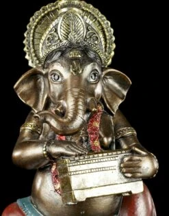 Kleine Ganesha Figur Musizierend Mit Harmonium -Figurenmodell Geschäft Ganesha Figur Hindu Gottheit 9571477124ddb9 1280x1280