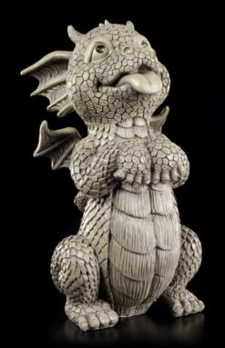 Drachen Gartenfigur - Doggy