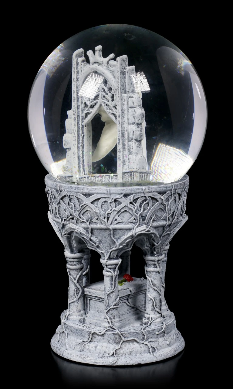 Schneekugel Engel - Only Love Remains 9 Schneekugel Engel - Only Love Remains – Bild 7