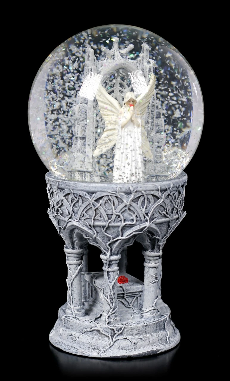 Schneekugel Engel - Only Love Remains 3 Schneekugel Engel - Only Love Remains