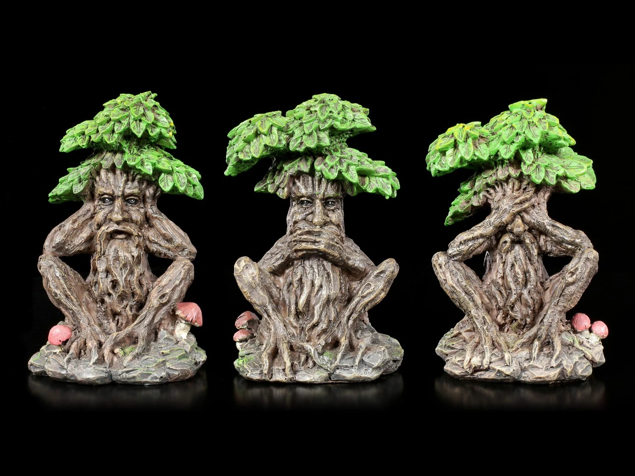 Greenman Figuren - Nichts Böses 4 Greenman Figuren - Nichts Böses – Bild 2