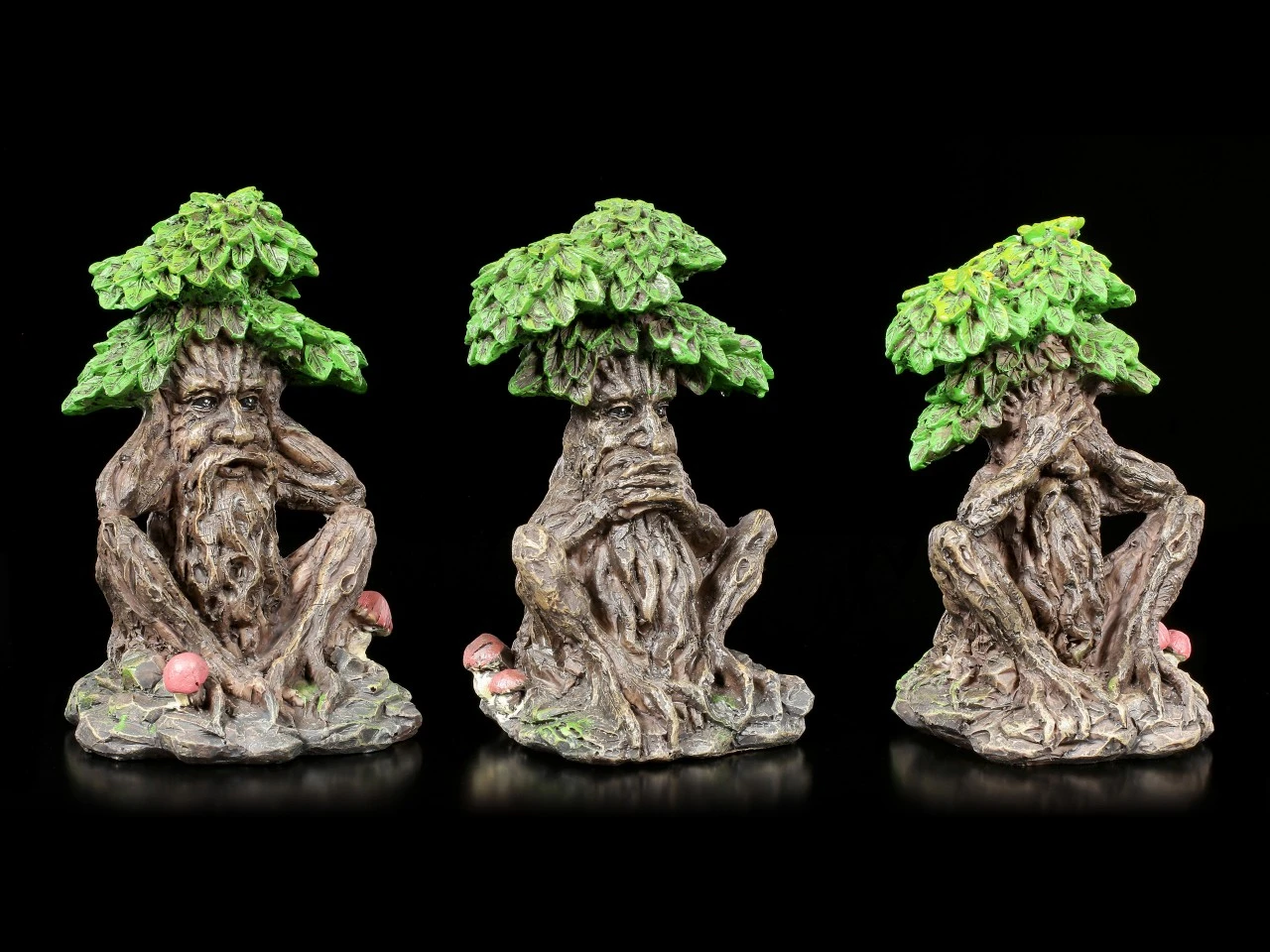 Greenman Figuren - Nichts Böses 3 Greenman Figuren - Nichts Böses