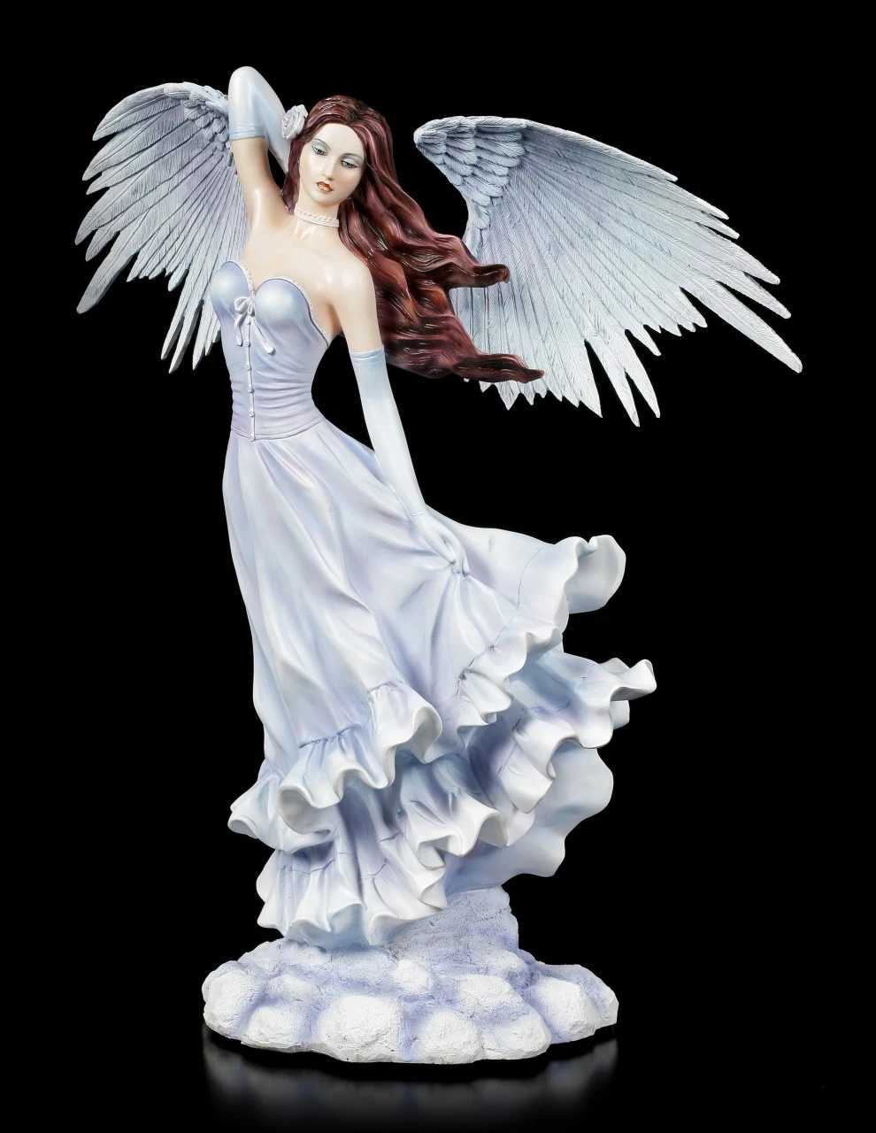 Große Engel Figur - Lydia Mit Ausgebreiteten Flügeln 4 Große Engel Figur - Lydia Mit Ausgebreiteten Flügeln – Bild 2