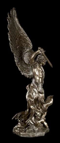 XXL Erzengel Michael Figur - Bronziert -Figurenmodell Geschäft IMG 0011 1280x1280