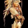 Indianer Büste - Häuptling Mit Fächer -Figurenmodell Geschäft Indianer Bueste Haeuptling Mit Faecher 1280x1280