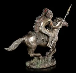 Indianer Figur - Krieger Auf Pferd Mit Speer 13 Indianer Figur - Krieger Auf Pferd Mit Speer -Figurenmodell Geschäft Indianer Figur Krieger Auf Pferd Mit Speer 4 1280x1280
