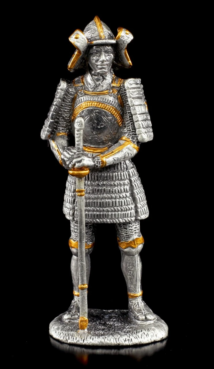 Japanischer Samurai Etsushi - Zinn Figur 3 Japanischer Samurai Etsushi - Zinn Figur