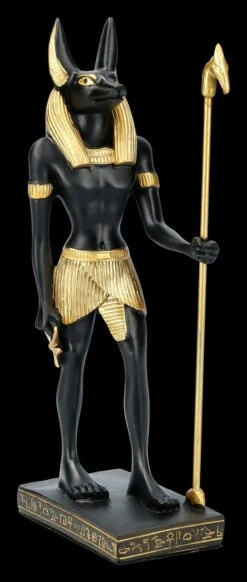 Anubis Figur Mit Stab