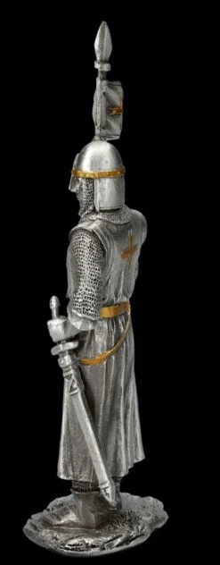 Zinn-Ritter Mit Fahne -Figurenmodell Geschäft KS3673 Ersatzbilder Zinnfigur Kreuzritter mit Fahne 4 1280x1280