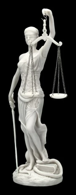 Justitia Figur Weiß -Figurenmodell Geschäft KS4128 Justitia Figur weiss 2 1280x1280