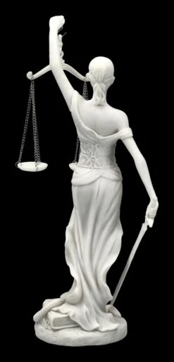 Justitia Figur Weiß -Figurenmodell Geschäft KS4128 Justitia Figur weiss 6 1280x1280