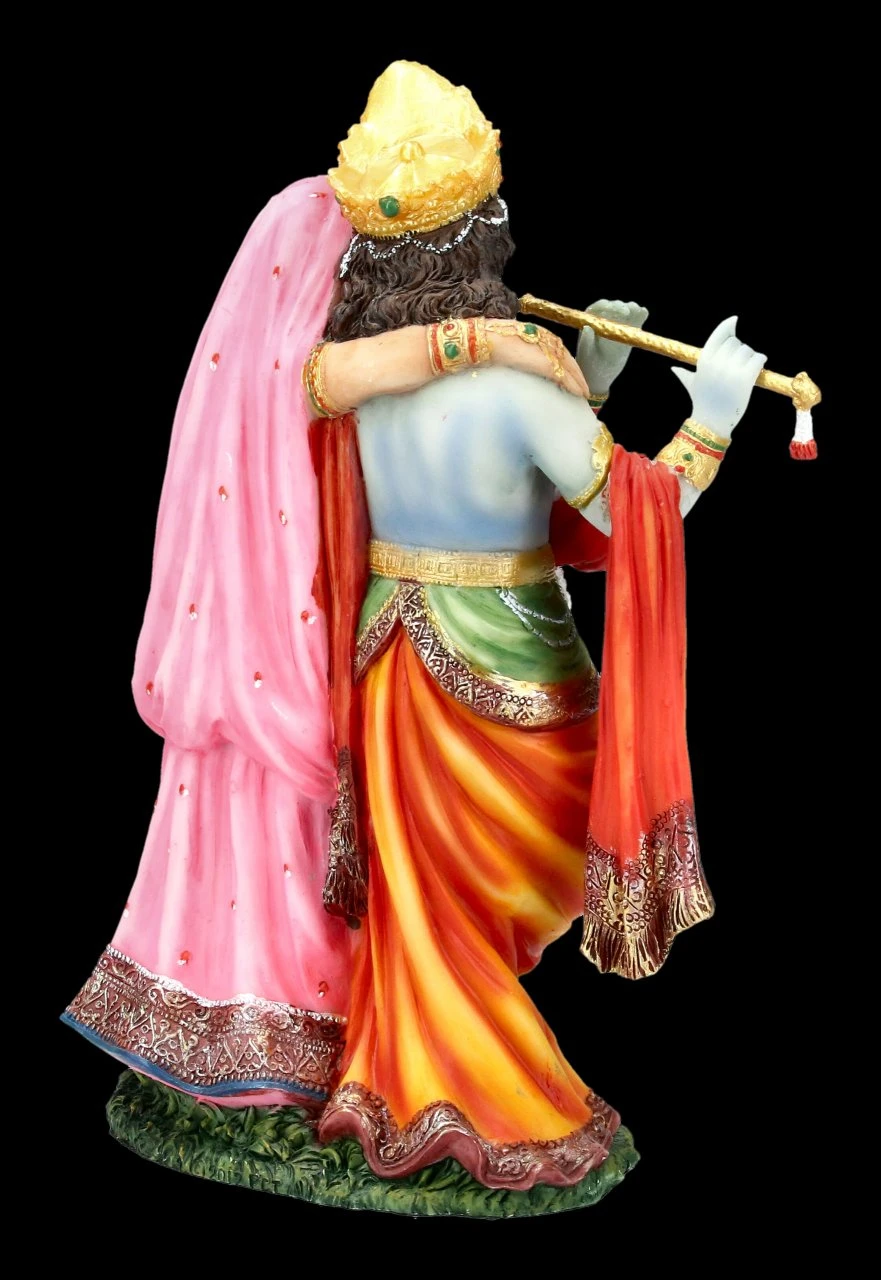 Hindu Götter Figuren - Krishna Und Radha 7 Hindu Götter Figuren - Krishna Und Radha – Bild 5