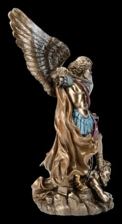 Erzengel Michael Figur - Mit Schwert Und Kette -Figurenmodell Geschäft KS4865 Erzengel Michael Figur mit Schwert und Kette 8 1280x1280