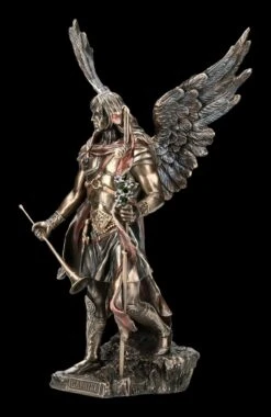 Erzengel Gabriel Figur Mit Stab Und Trompete -Figurenmodell Geschäft KS5207 Erzengel Gabriel Figur mit Stab und Trompete 3 1280x1280