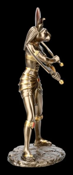 Sachmet Figur - Ägyptische Göttin - Bronziert -Figurenmodell Geschäft KS5750 Sachmet Figur Aegyptische Goettin bronziert 8 1280x1280