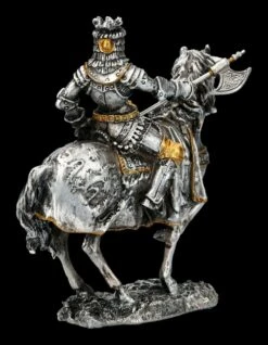 Zinn Ritter - Auf Pferd Mit Langaxt -Figurenmodell Geschäft KS6544 Zinn Ritter Auf Pferd mit Langaxt 5 1280x1280
