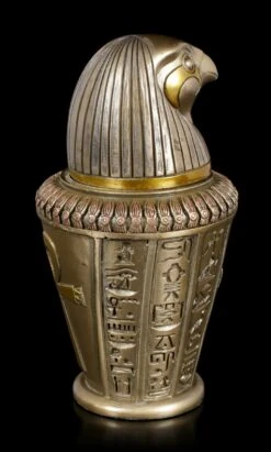 Kanopenkrug - Horussohn Kebechsenuef - Bronziert 10 Kanopenkrug - Horussohn Kebechsenuef - Bronziert -Figurenmodell Geschäft Kanopenkrug Horussohn Kebechsenuef Bronziert 3 1280x1280