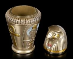 Kanopenkrug - Horussohn Kebechsenuef - Bronziert 11 Kanopenkrug - Horussohn Kebechsenuef - Bronziert -Figurenmodell Geschäft Kanopenkrug Horussohn Kebechsenuef Bronziert 4 1280x1280
