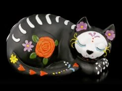 Katzen Figur - Sleepy Sugar - Day Of The Dead -Figurenmodell Geschäft Katzen Figur Sleepy Sugar Day Of The Dead 1 1280x1280