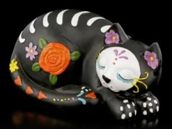 Katzen Figur - Sleepy Sugar - Day Of The Dead -Figurenmodell Geschäft Katzen Figur Sleepy Sugar Day Of The Dead 2 1280x1280