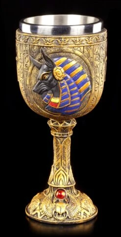 Kelch - Ägyptischer Gott Anubis