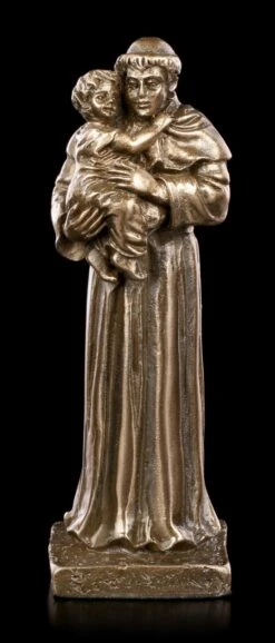 Kleine Antonius Von Padua Figur - Bronziert -Figurenmodell Geschäft Kleine Antonius Von Padua Figur Bronziert 1 1280x1280