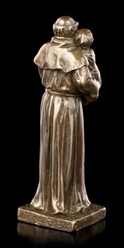 Kleine Antonius Von Padua Figur - Bronziert -Figurenmodell Geschäft Kleine Antonius Von Padua Figur Bronziert 4 1280x1280