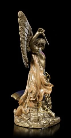 Kleine Erzengel Michael Figur - Bronziert -Figurenmodell Geschäft Kleine Erzengel Michael Figur Bronziert 2 1280x1280