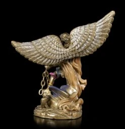 Kleine Erzengel Michael Figur - Bronziert -Figurenmodell Geschäft Kleine Erzengel Michael Figur Bronziert 3 1280x1280