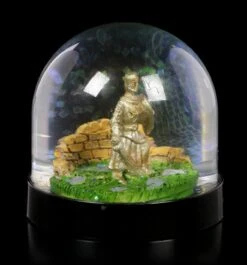 Kreuzritter Schneekugel - Goldfarben -Figurenmodell Geschäft Kreuzritter Schneekugel Goldfarben 1 1280x1280