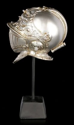 Löwen Ritterhelm Auf Schwarzem Sockel -Figurenmodell Geschäft Loewen Ritterhelm Auf Schwarzem Podest 2 1280x1280