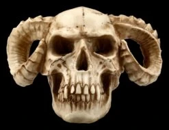 Totenkopf - Gehörnter Teufel -Figurenmodell Geschäft ML8756 Totenkopf Gehoernter Teufel 2 1280x1280