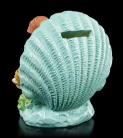 Meerjungfrau Spardose - Siren Mit Muschel -Figurenmodell Geschäft Meerjungfrau Spardose Siren Mit Muschel 2 1280x1280