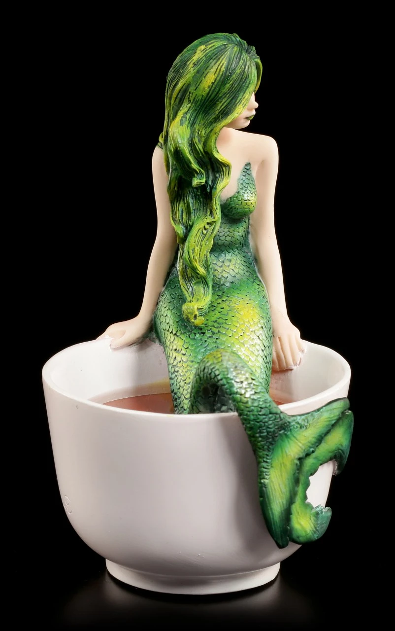 Meerjungfrauen Figur Mit Tasse - Mermaid Blend 4 Meerjungfrauen Figur Mit Tasse - Mermaid Blend – Bild 2
