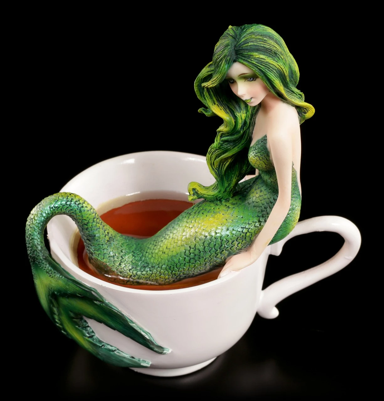 Meerjungfrauen Figur Mit Tasse - Mermaid Blend 7 Meerjungfrauen Figur Mit Tasse - Mermaid Blend – Bild 5