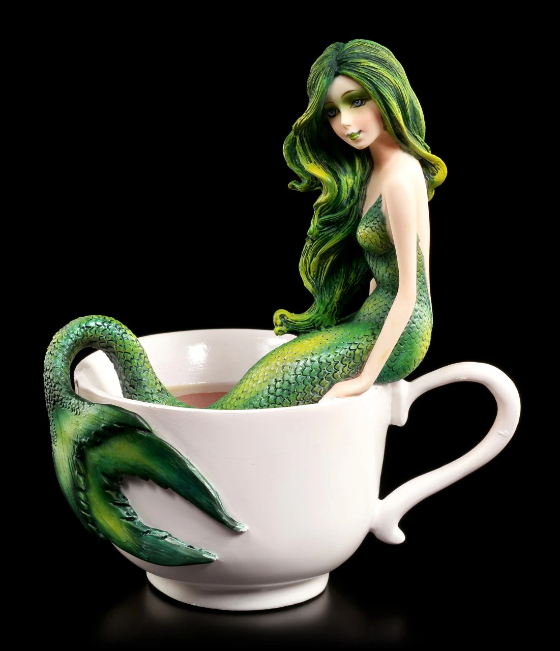 Meerjungfrauen Figur Mit Tasse - Mermaid Blend 3 Meerjungfrauen Figur Mit Tasse - Mermaid Blend