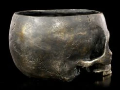 Totenkopf Blumentopf - Antik-Optik -Figurenmodell Geschäft Menschlicher Totenkopf Blumentopf 4 1280x1280