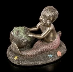 Meerjunge Figur Mit Kugelfisch -Figurenmodell Geschäft Merjunge Mit Kugelfisch 5 1280x1280