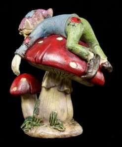 Pixie Figur - Schlafen Auf Einem Pilz Bett -Figurenmodell Geschäft Pixie Figur Pilz 3 1280x1280