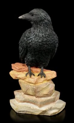 Raben Figur Auf Fels -Figurenmodell Geschäft Raben Figur Auf Fels 1 1280x1280