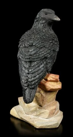 Raben Figur Auf Fels -Figurenmodell Geschäft Raben Figur Auf Fels 4 1280x1280
