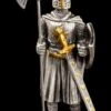 Zinn Ritter Figur - Malteser Mit Hellebarde -Figurenmodell Geschäft Ritter Axt 1 1280x1280