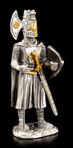Zinn Ritter Figur - Malteser Mit Hellebarde -Figurenmodell Geschäft Ritter Axt 2 1280x1280