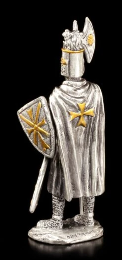 Zinn Ritter Figur - Malteser Mit Hellebarde -Figurenmodell Geschäft Ritter Axt 3 1280x1280