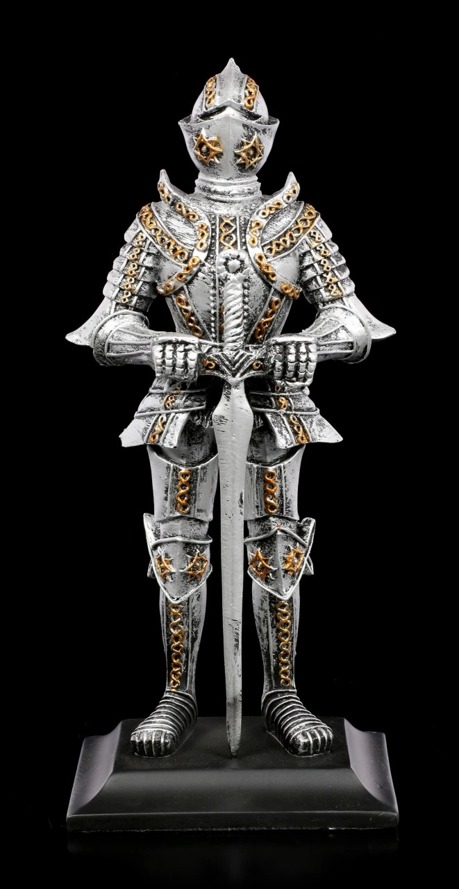 Ritter Figur Mit Gesenktem Schwert 4 Ritter Figur Mit Gesenktem Schwert – Bild 2