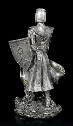 Ritter Figur Mit Schild Und Schwert - Silberfarben 12 Ritter Figur Mit Schild Und Schwert - Silberfarben -Figurenmodell Geschäft Ritter Figur Mit Schild Und Schwert Silberfarben 3 1280x1280
