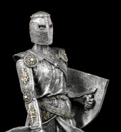 Ritter Figur Mit Schild Und Schwert - Silberfarben 14 Ritter Figur Mit Schild Und Schwert - Silberfarben -Figurenmodell Geschäft Ritter Figur Mit Schild Und Schwert Silberfarben 5 1280x1280