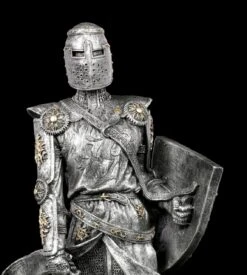 Ritter Figur Mit Schild Und Schwert - Silberfarben 15 Ritter Figur Mit Schild Und Schwert - Silberfarben -Figurenmodell Geschäft Ritter Figur Mit Schild Und Schwert Silberfarben 6 1280x1280